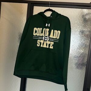 Under Armour Dark Green Colorado State Pullover